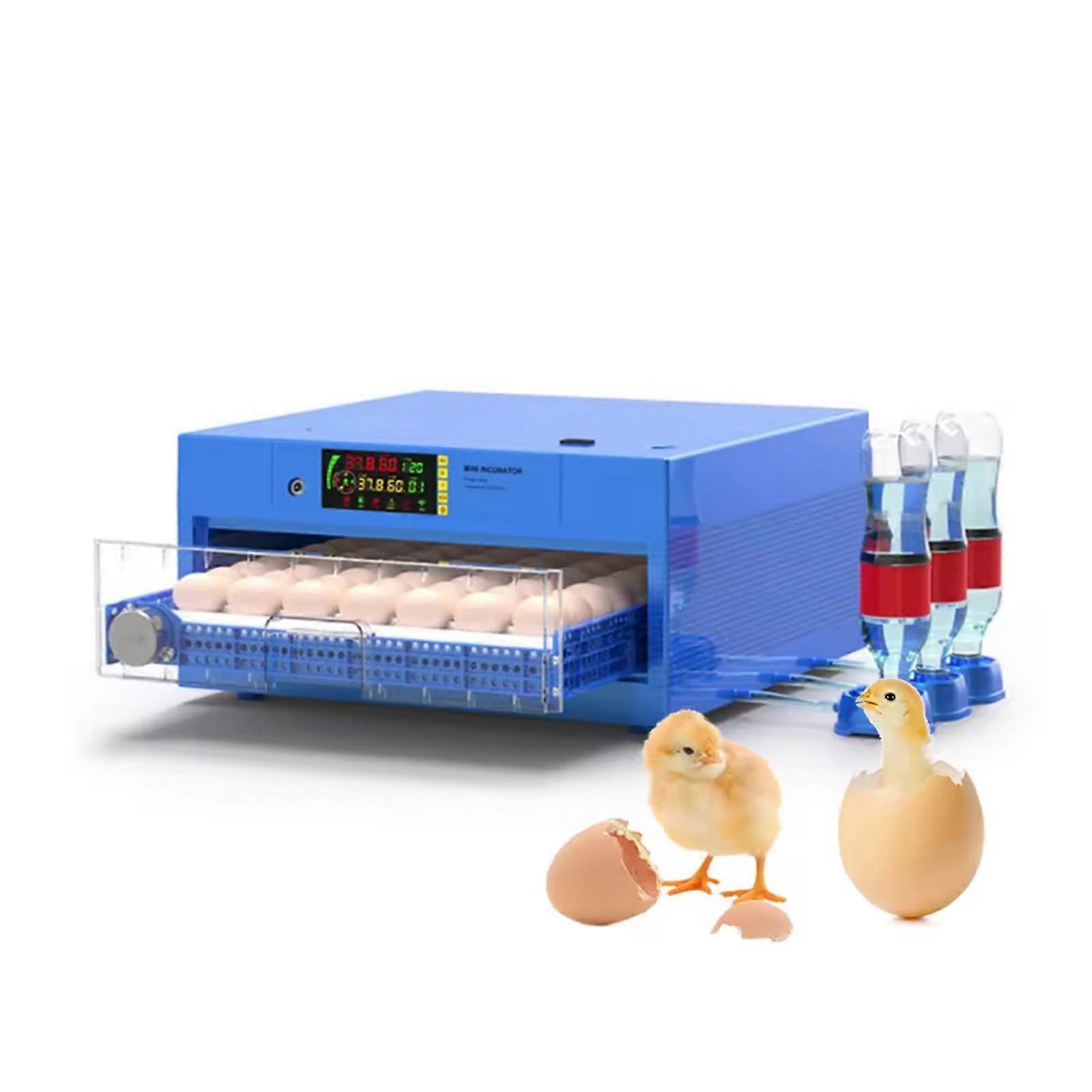 Automatic Egg Incubator with Turner and Humidity Control for Chicken Duck Goose 64 Eggs