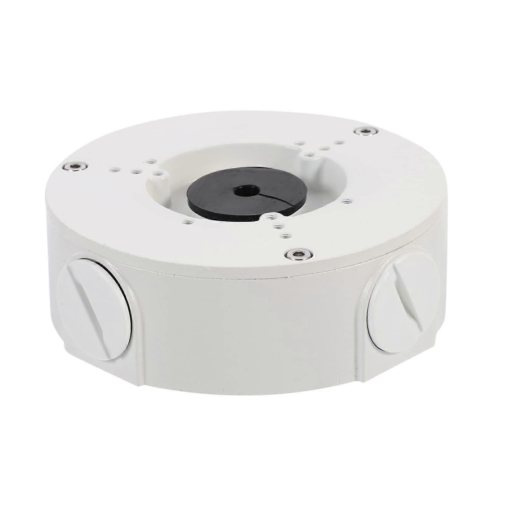 Waterproof Aluminum Security Camera Mount with Junction Box for Outdoor and Solar Panel Use