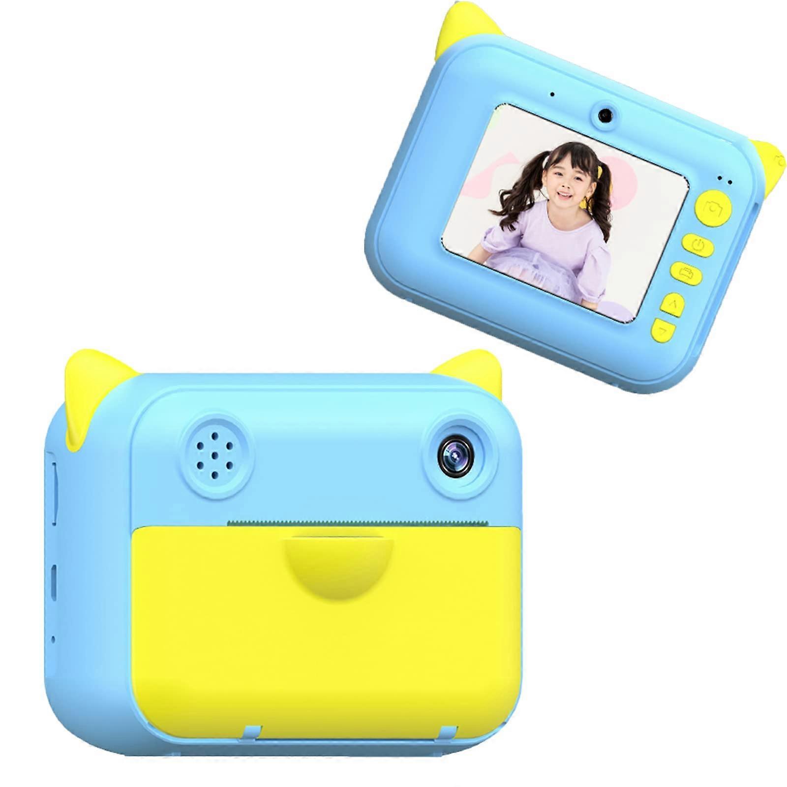 Câmera instantânea infantil para meninas, modelo 310, com tela de 2,4 polegadas e bateria recarregável.