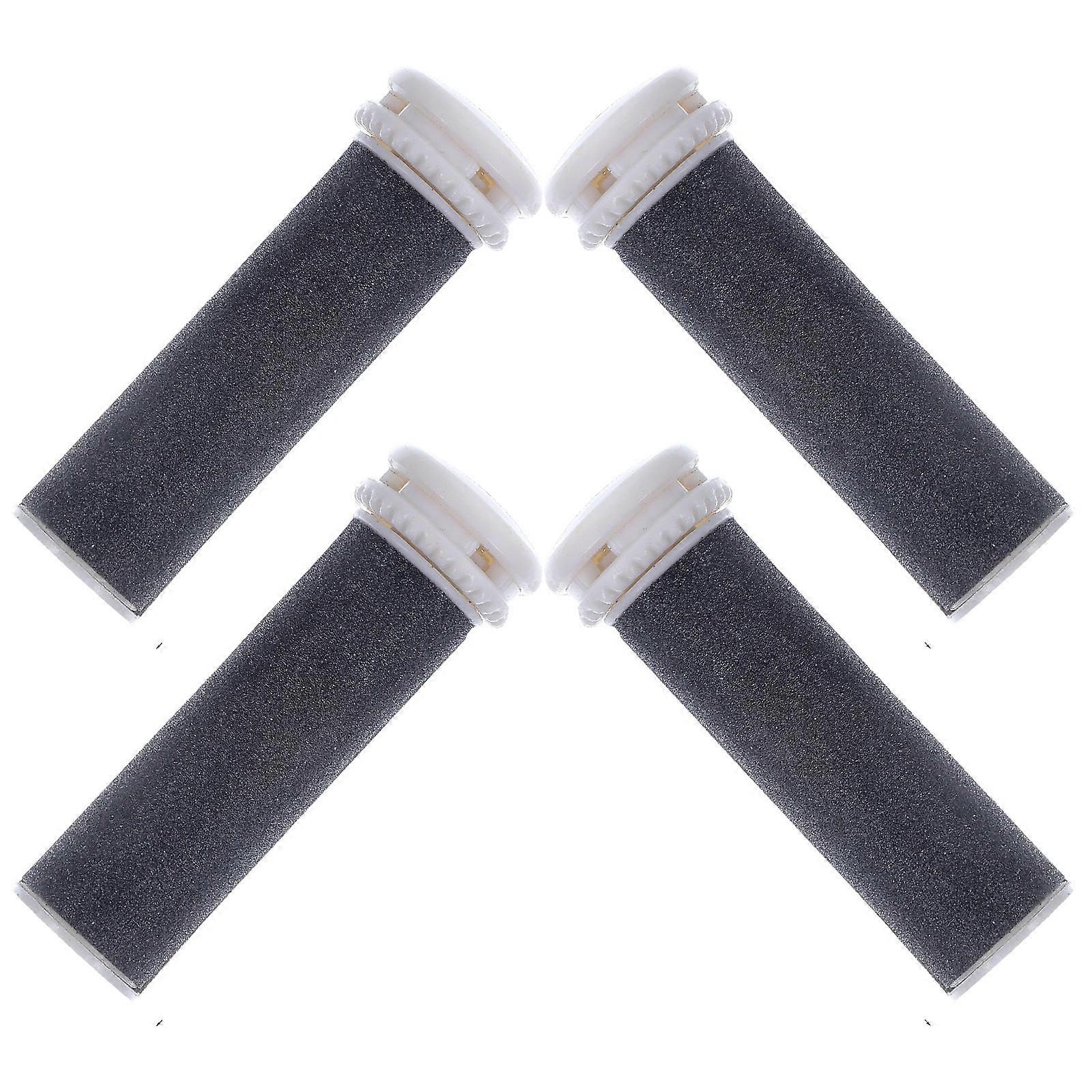 Foot File Roller Replacement Heads for Electronic Foot File 4Pcs Refills