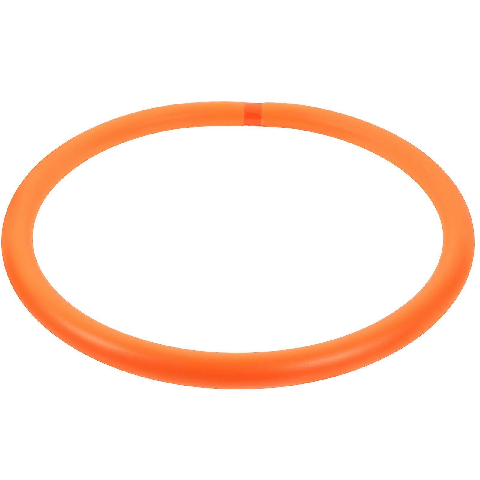 Exercise Hoop Arm Hoop Tool for Yoga Use Durable Pe Material Orange