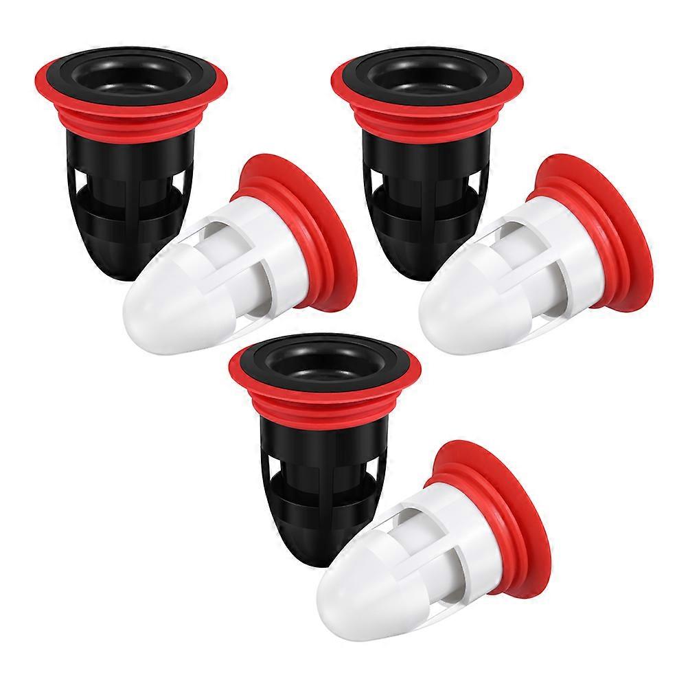 Floor Drain Backflow Preventer Silicone Core 6Pcs for Bathroom and Kitchen Use