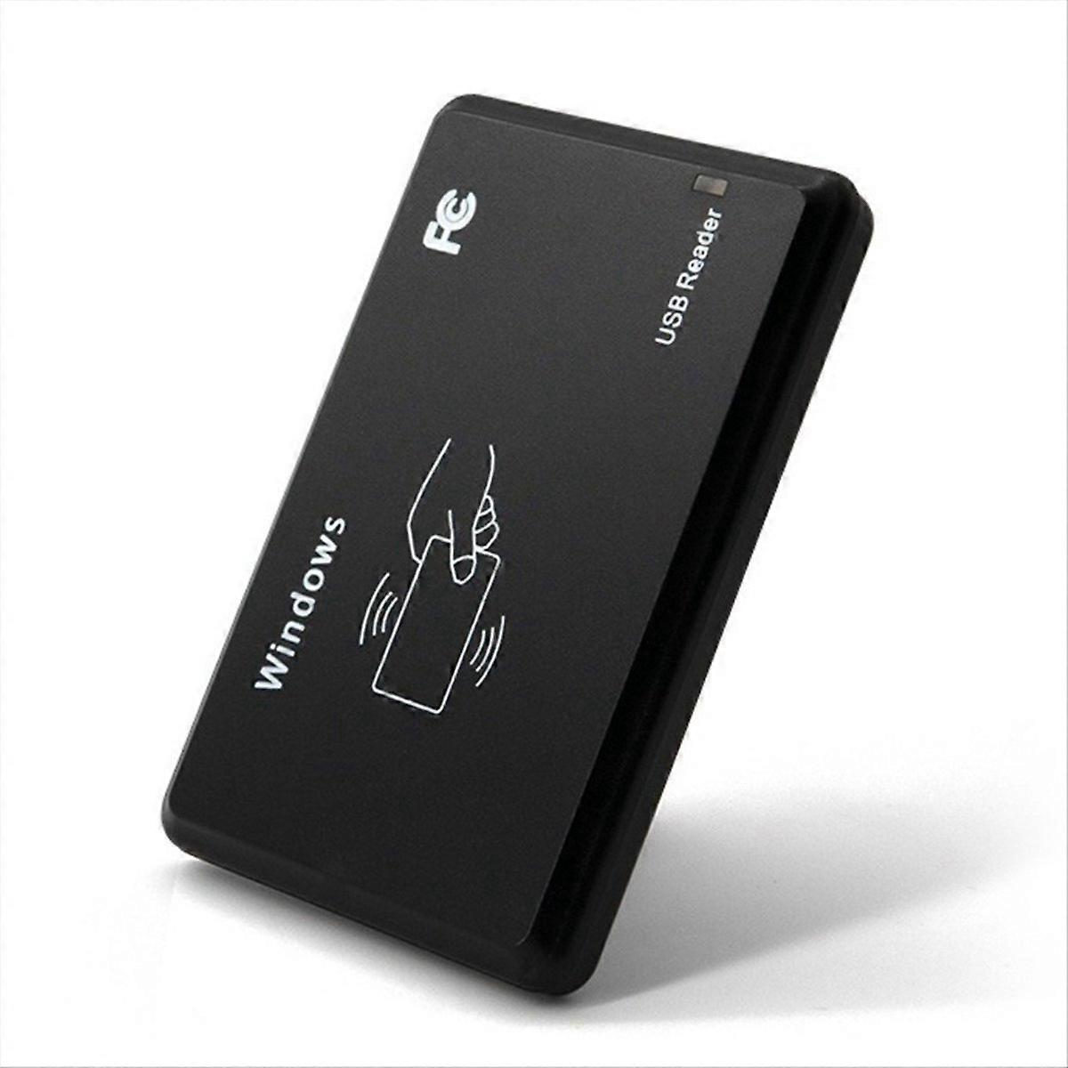 USB RFID Reader Dual Band ID+IC Contactless Sensitivity Smart Card Reader Support Window System and 