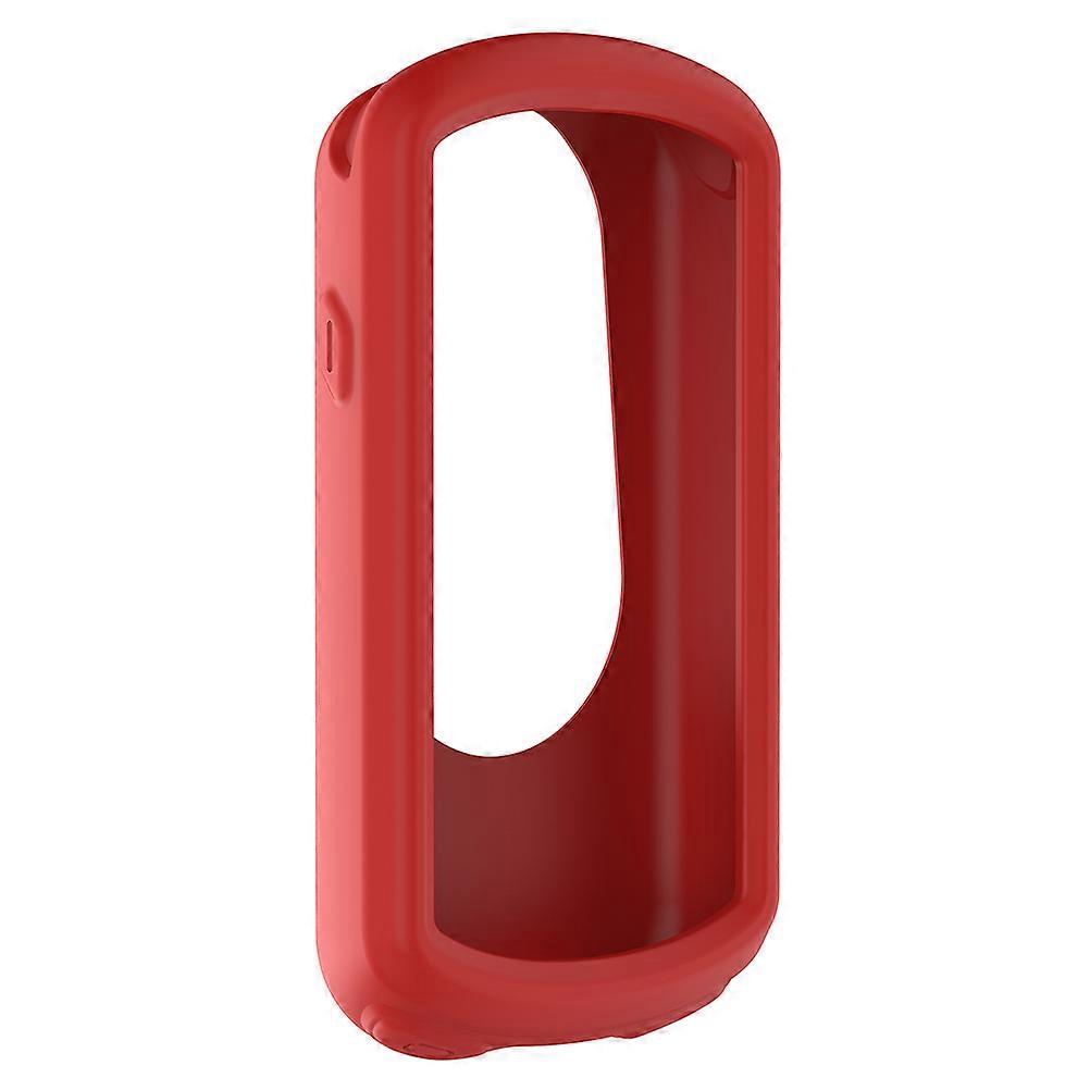 Edge1030 Case for Bike Computer Use 2Pcs Red Silicone Protective Shell