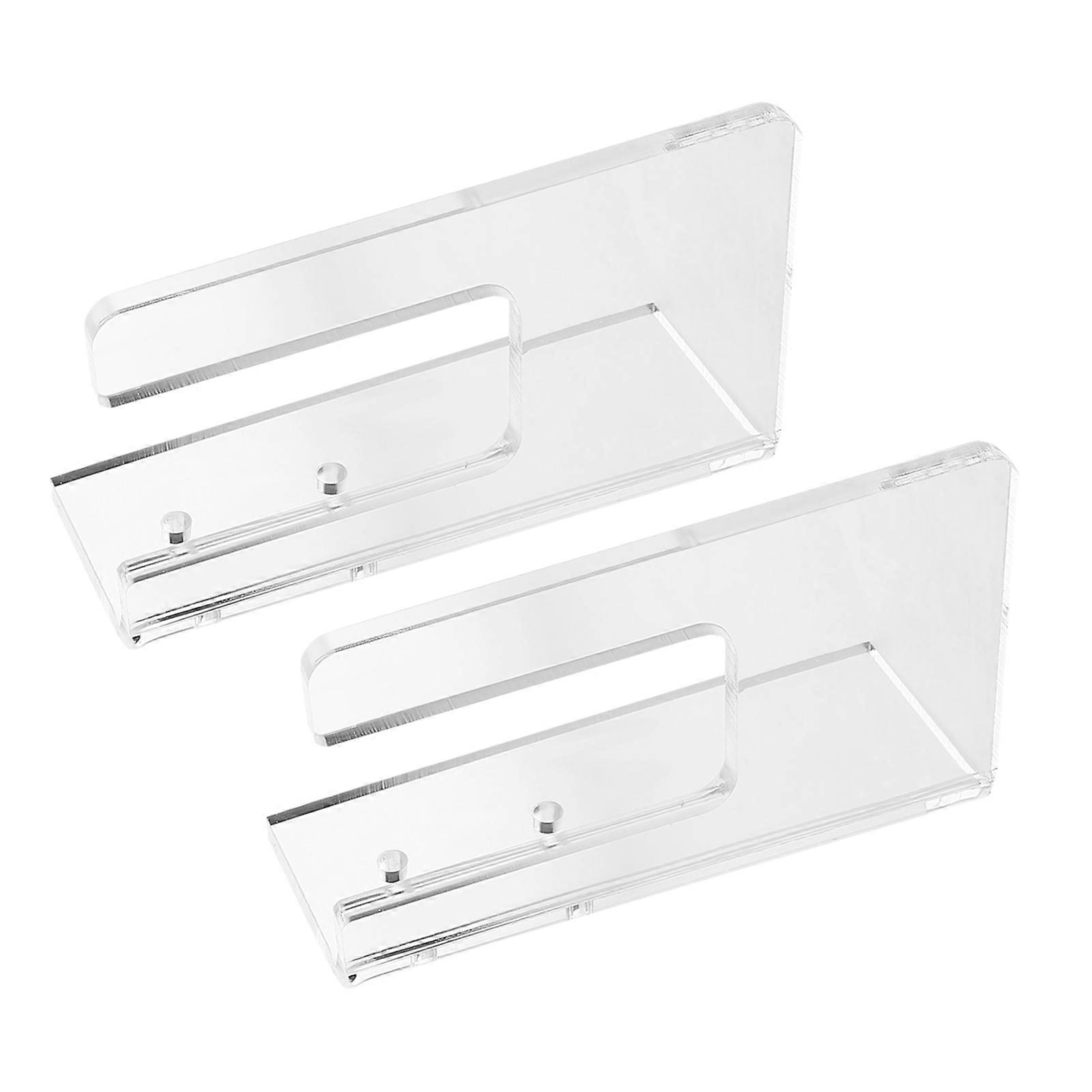 Skateboard Wall Mount Acrylic Rack for 3Sets Snowboard Display Indoor Use