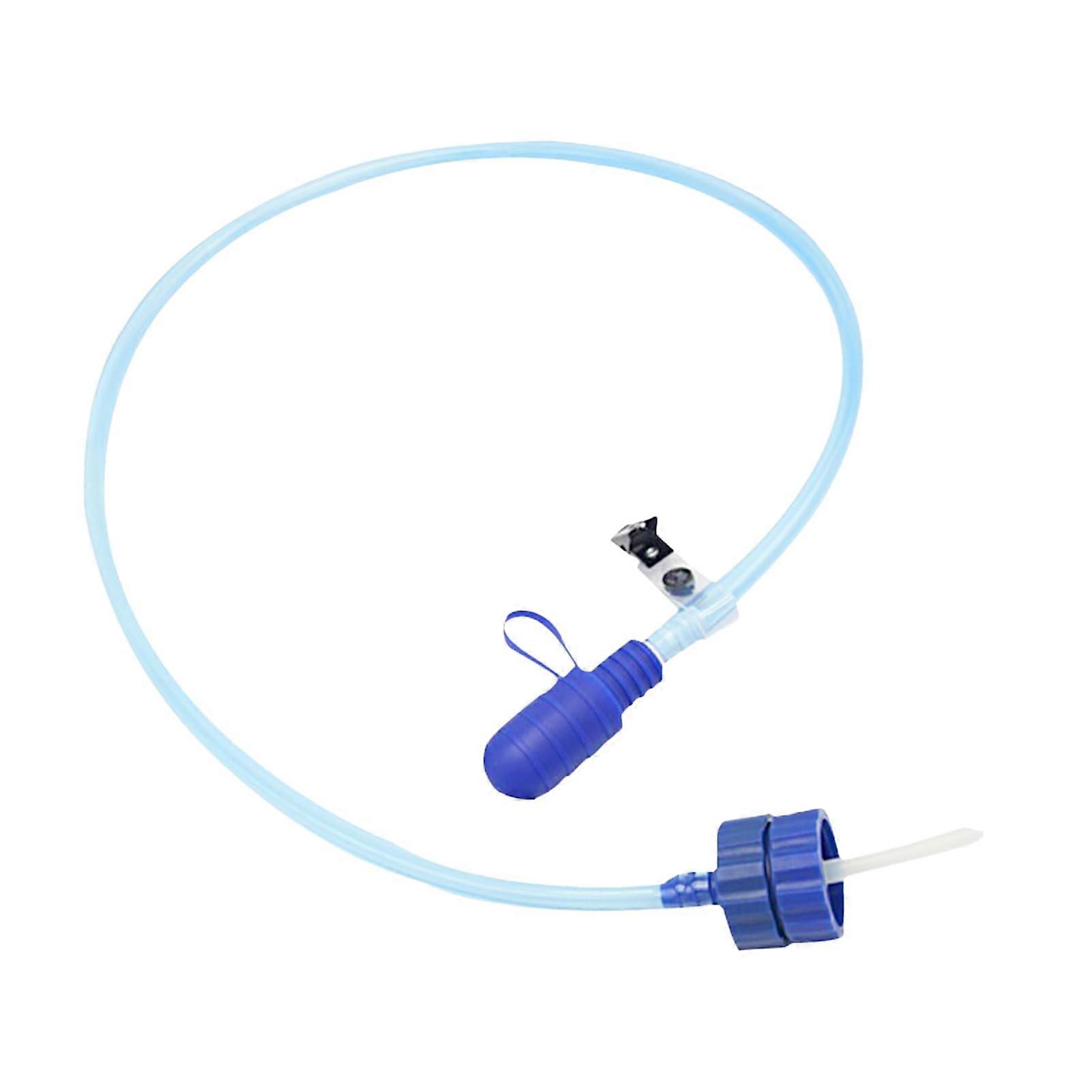 Hydration Pack Tube with Easy Bottle Conversion, Quick Install Drinking Hose Kit for Camping Backpack