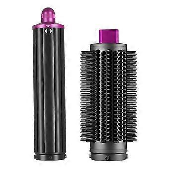 Brosse ronde et embouts pour cheveux longs de 40 mm pour Airwrap HS01 HS05 HS8 pour cheveux lisses, ondulés et bouclés (B)