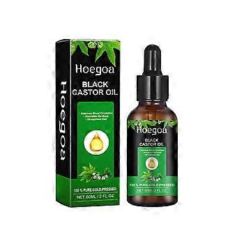 Olio di ricino nero tutto in uno: nutre, ammorbidisce, protegge, rinforza, previene la caduta dei capelli e li rende più spessi 60 ml