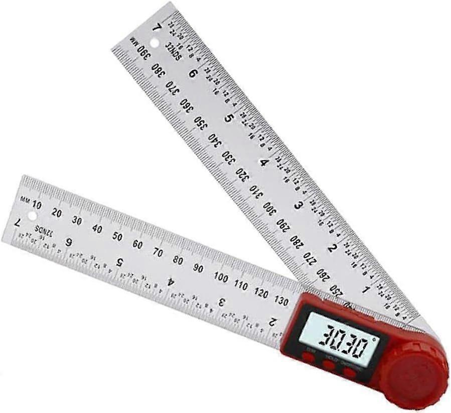 Carpentry with Digital Angle Steel Ruler Goniometer Ruler