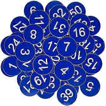 Numbered Plastic Id Tags Ideal for Key Labeling
