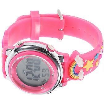 Kinderuhr im Cartoon-Stil, Armbanduhr für Kinder, 1 Stück, dekorative Armbanduhr