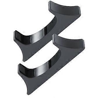 For Nintendo Wii U Black Console Holder Horizontal Bracket