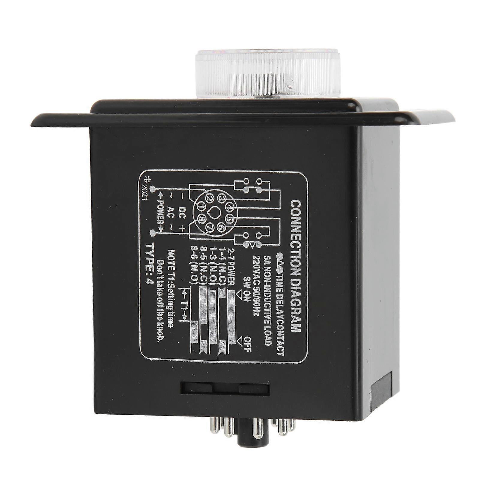 Time Relay Digital Display High Accuracy Excellent Workmanship ABS Brass Material Time Controller220VAC