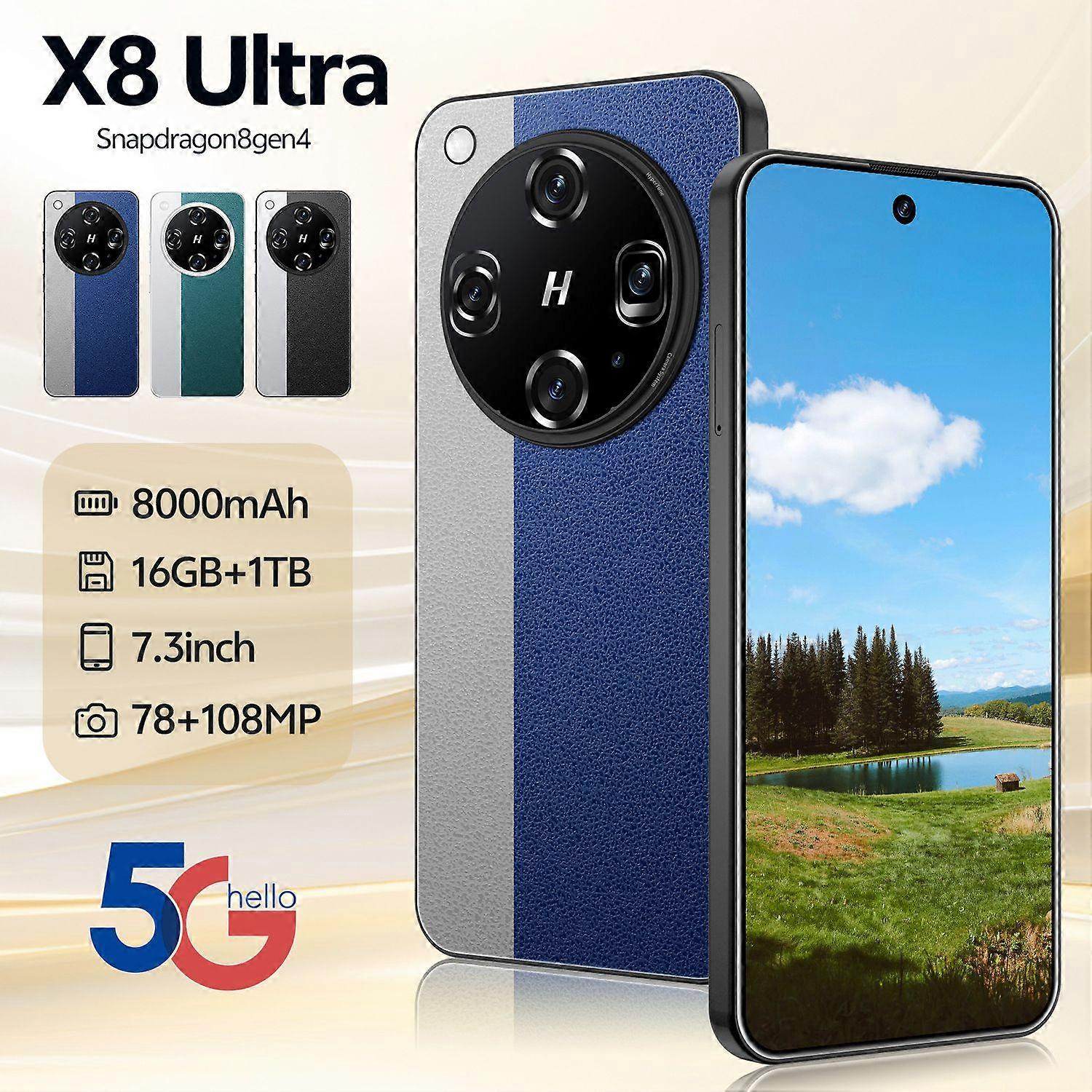 X8 Ultra Android Smartphone, 6+128Gb