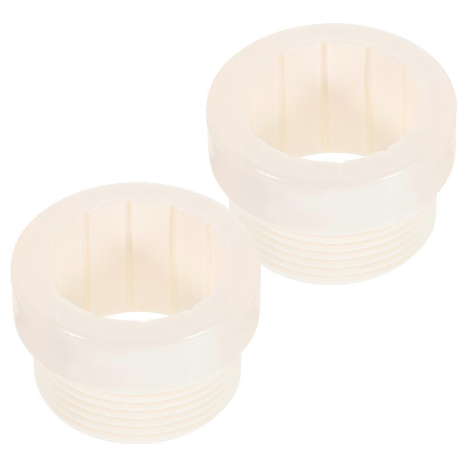 Pool Umbrella Stabilizer Adapter Threaded Adapter for Outdoor Use 2Pcs