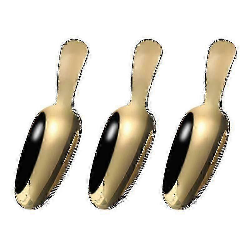 3pcs Kitchen Tableware, Short Handle Tea Spoon,l