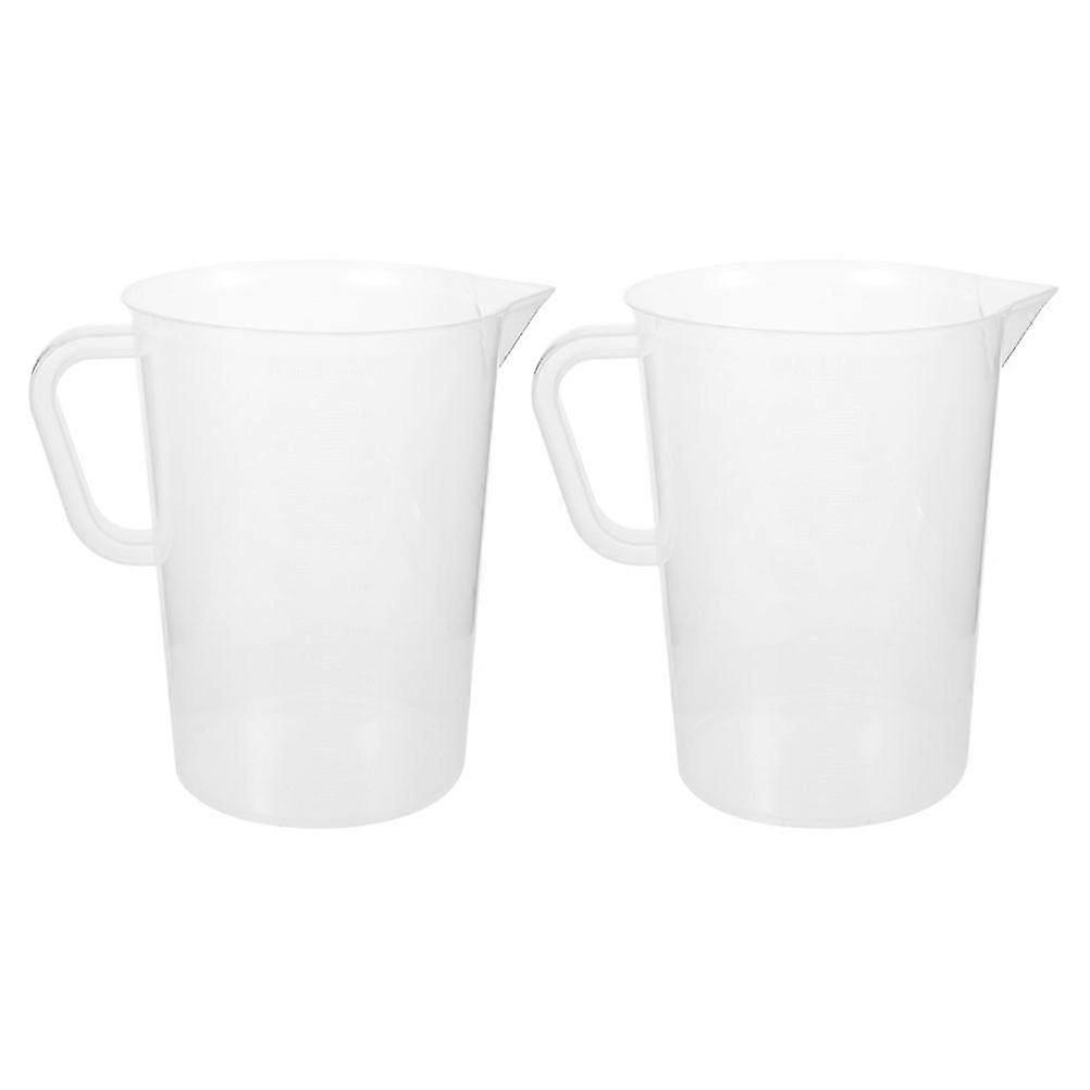 Thickened Plastic Measuring Cup for Liquid Measurement, 2Pcs