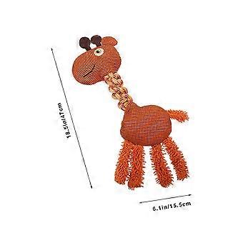 Pet Dog Chew Rope Toy for Teeth Grinding Voice Sound Feature