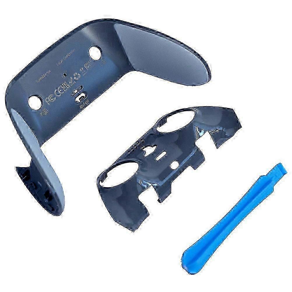 compatible with PS5 Edge Top Bottom Decorative Trim Shell Replacement Front Back Clip Shell compatible with PS5 Edge Wireless Controller