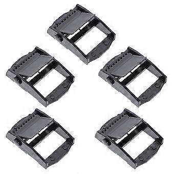 5Pcs Webbing Strap Lock Buckle Useful Replacement Buckle Zinc Alloy Buckle