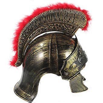 Capacete do soldado romano Idade Média Capacete Cosplay medieval Chapelaria Fantasia Prop Random Grain