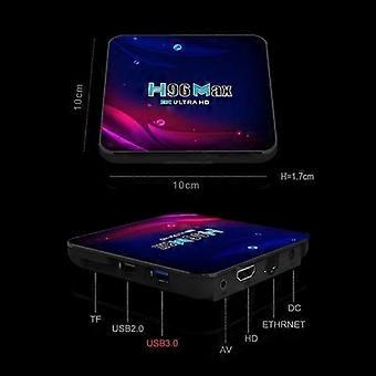 H96 Max V11 4 GB + 64 GB dekoder Android 11 Wifi 4K Youtube -U1 RK3318 Czterordzeniowy 64-bitowy Cortex-A91 WIFI skrzynka multimedialna