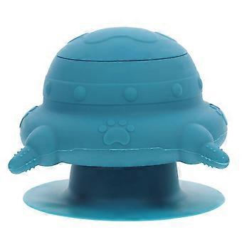 Silikon-Mehrfachnapf für Welpen, Himmelblau, 14 x 14 x 8,5 cm, 1 Set