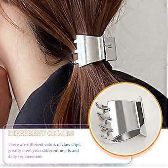 Conjunto de 3 Presilhas de Cabelo Femininas em Metal Dourado, Estilo Coreano, em Liga Metálica