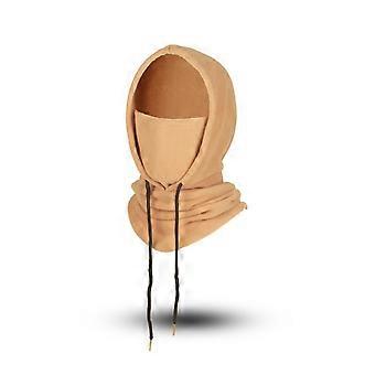 Ski Mask Winter Fleece Balaclava Hood for Men and Women Windproof Thermal Face Cover Khaki