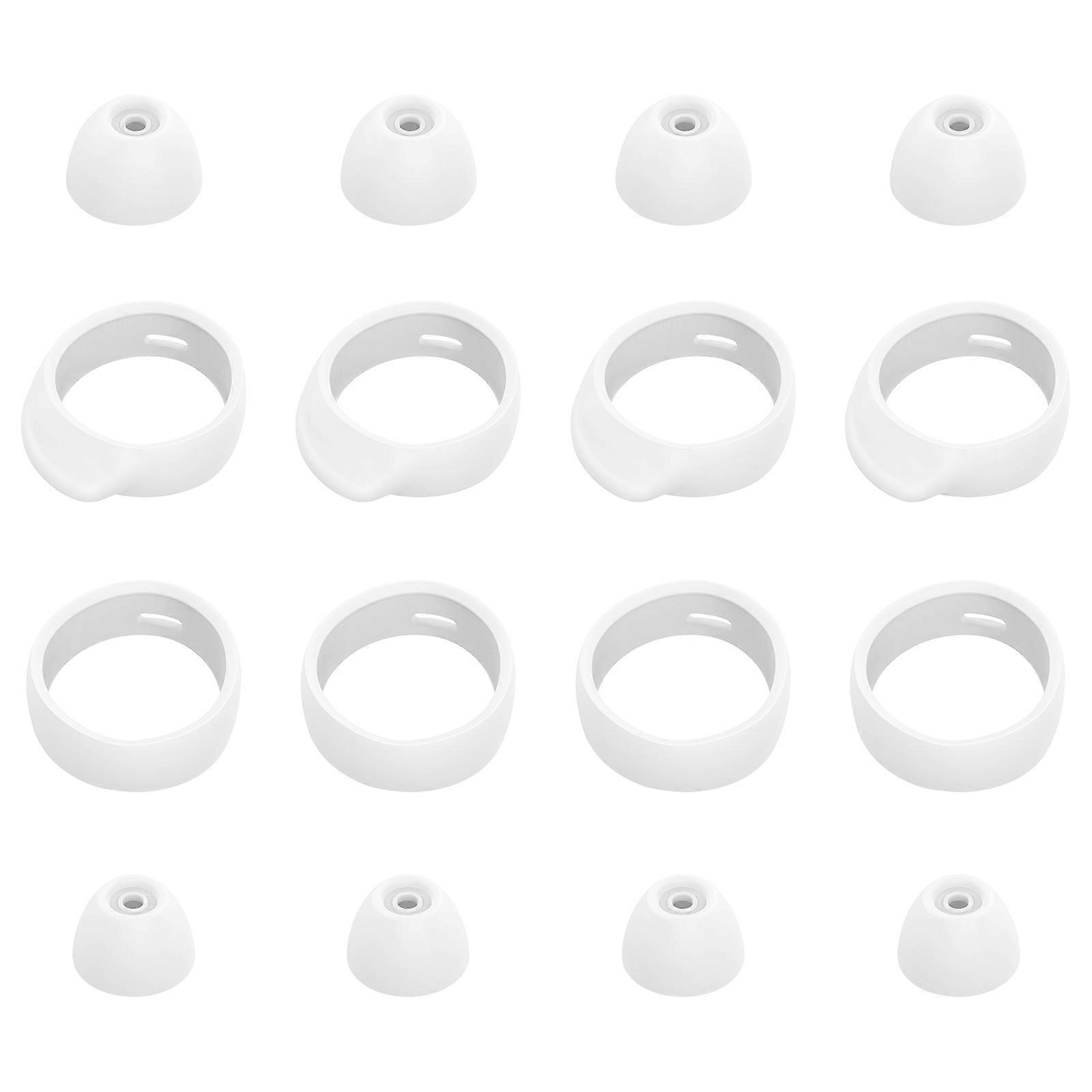 Ear Tips Silicone Earbud Covers for Earphone Use 16Pcs Set