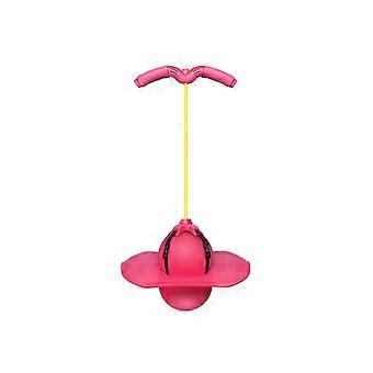 INF Balance-Springball mit abnehmbarem Gurt, verdickter PVC-Springball, rutschfeste ABS-Fußplatte, Belastbarkeit 90 kg