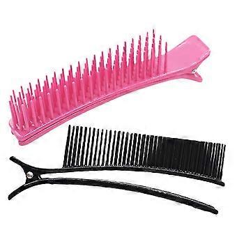 Root Lift Hair Clips 2Pcs for Instant Volume, Secure Hold & Heat Styling on Curly Hair
