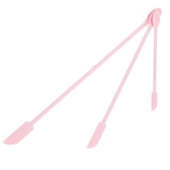 Makeup Silicone Spatulas for Beauty Use 6Pcs Pink Reusable