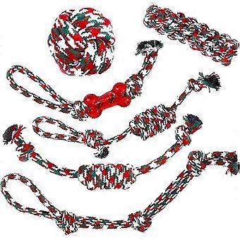 6 Pack Dog Rope Toys - Heavy Duty Christmas Or Birthday Gift - For Small, Medium And Large Dogs zoog