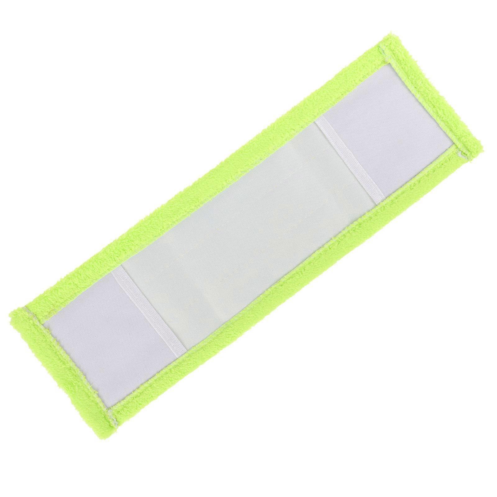 Green Microfiber Mop Head Replacement for Household Cleaning 2Pcs Set