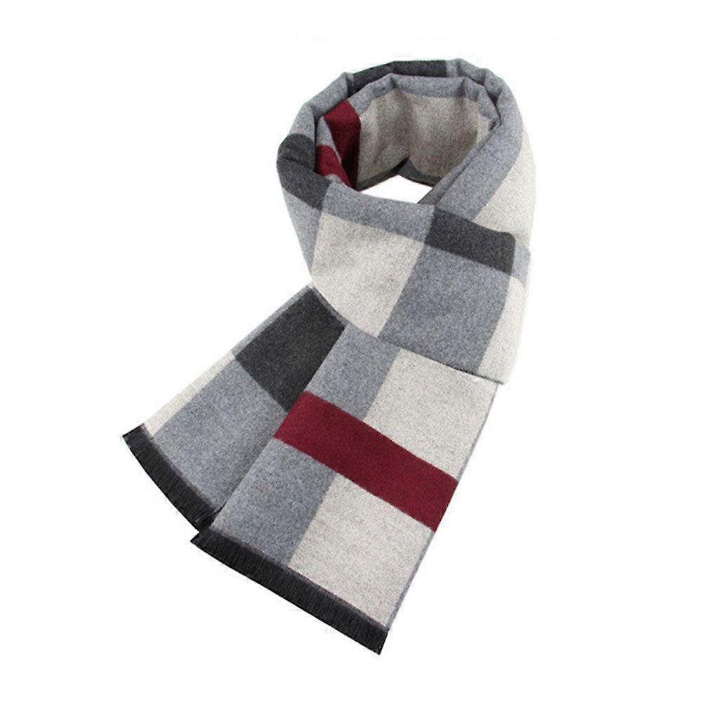 Warm Cozy Windproof Merino Wool Scarf