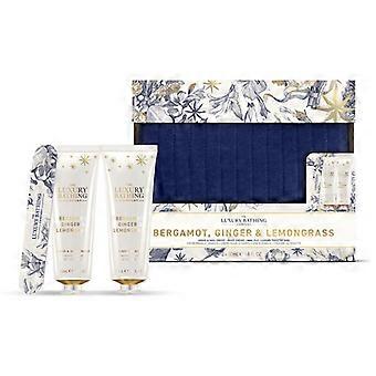 Body Care Gift Set ( bergamot, ginger & lemongrass )