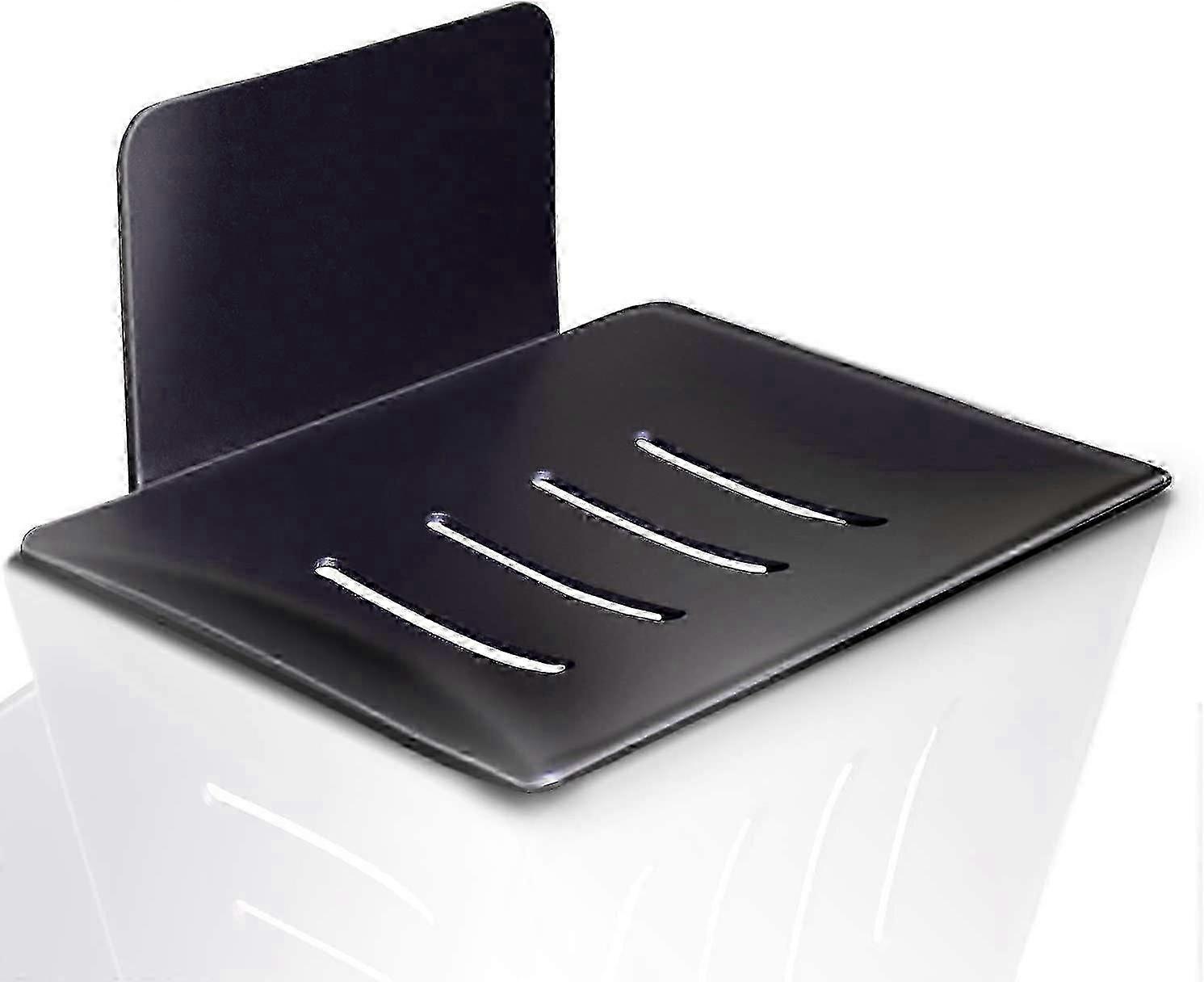 Wall Mounted Stainless Soap Dish Black