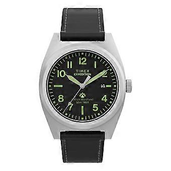 Timex Expedition Capstone 39mm Eco-Friendly Leather Strap Watch TW2Y30700