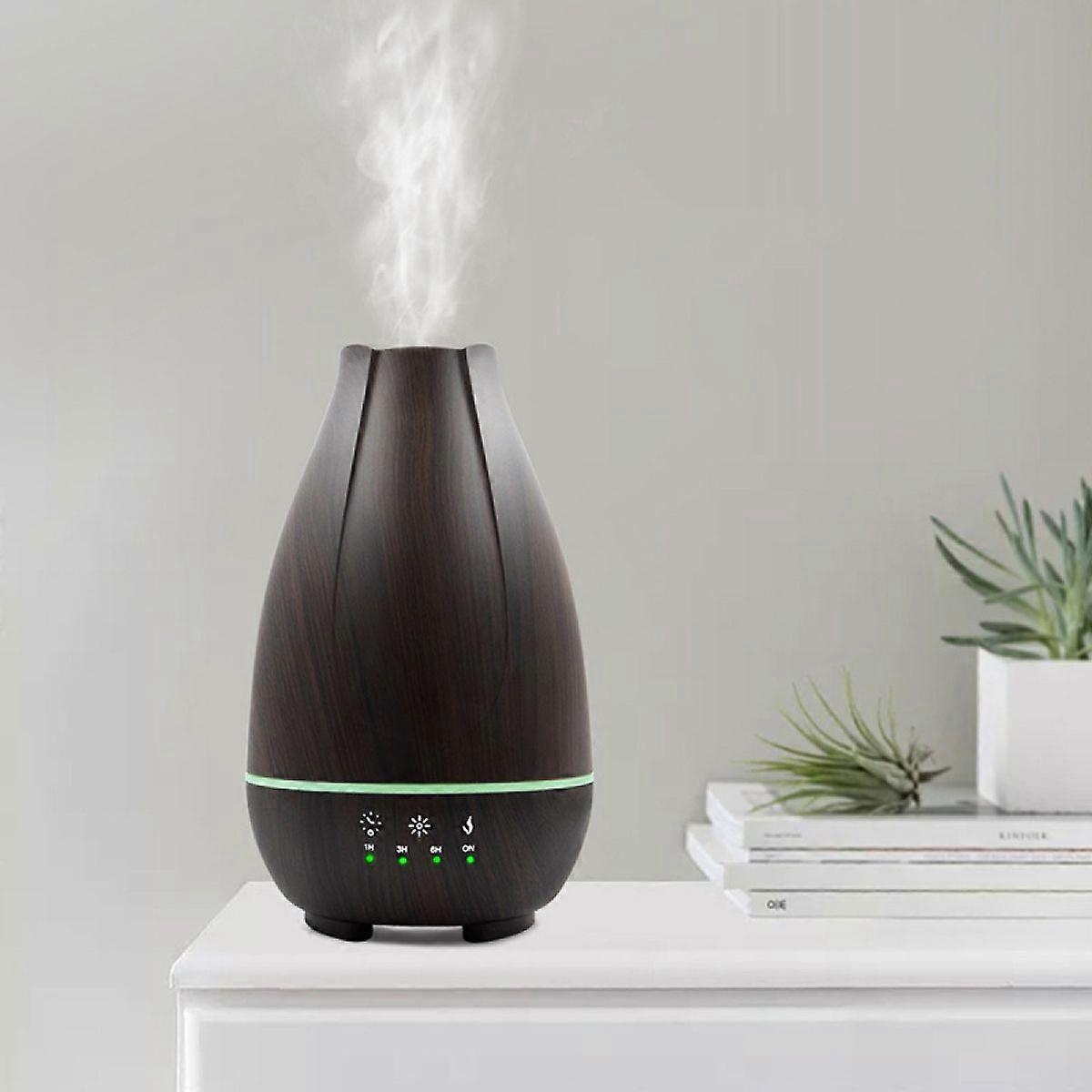 Adjustable Mist Aromatherapy Humidifier with Colored Lights