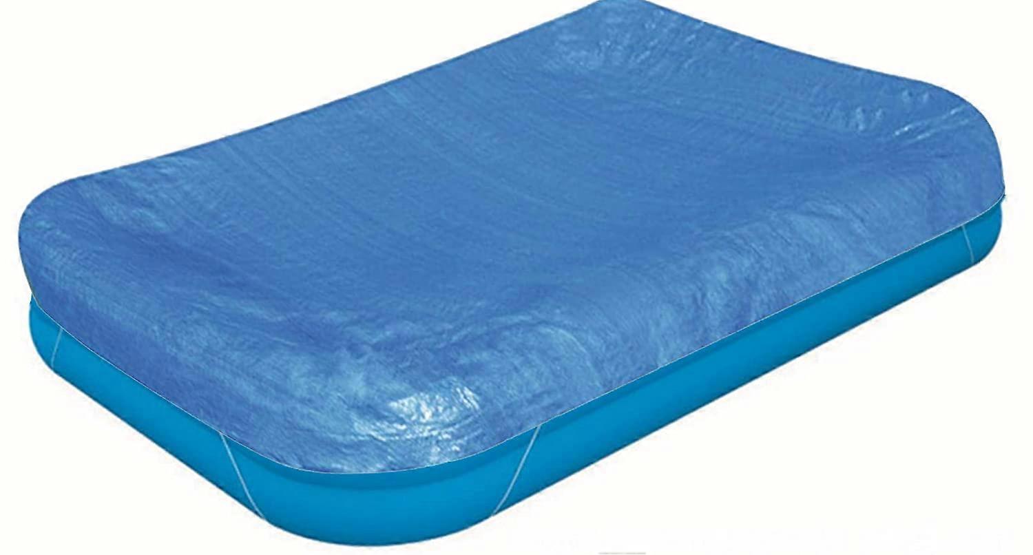 Rectangular 120 Inch Swimming Pool Cover, Durable Outdoor Design, Debris Blocking, Easy Storage