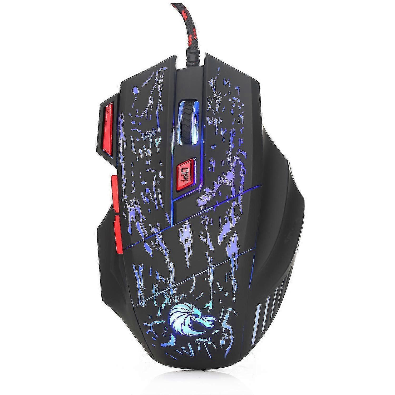 Luminous Wired Gaming Mouse Flamingo Version