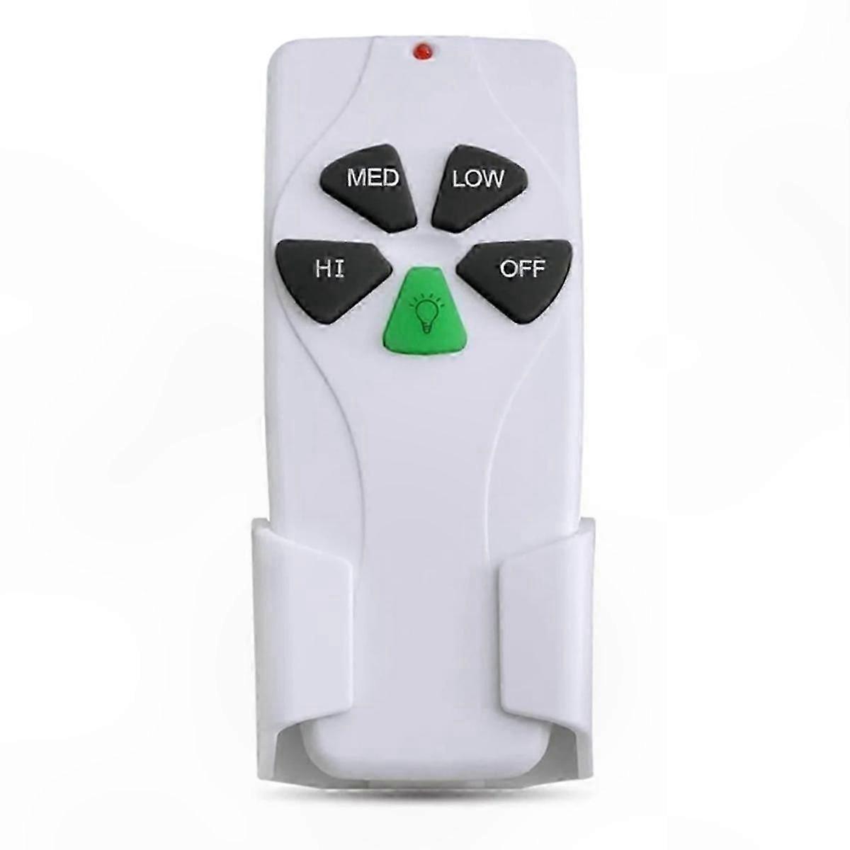 Ceiling Fan Remote Control, Universal 3-Speed Fan and Light Dimmer for Multiple Models