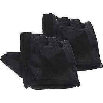 Riding Gloves Half Finger Gloves for Hand Wearing Anti-Skid Black Sports