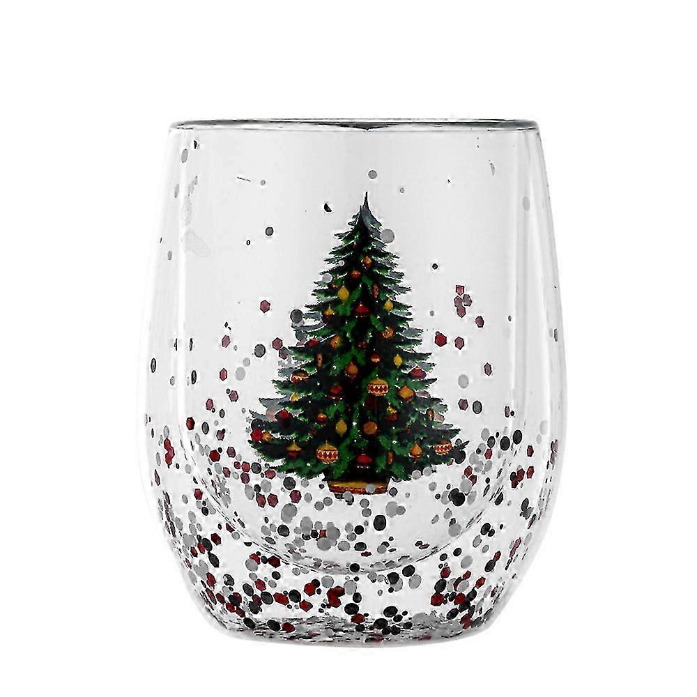 Vacuum Glitter 3D Holiday Mug