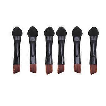 Make Eye Shadow Brush Dual Sided for Women Makeup Tool 60Pcs Black