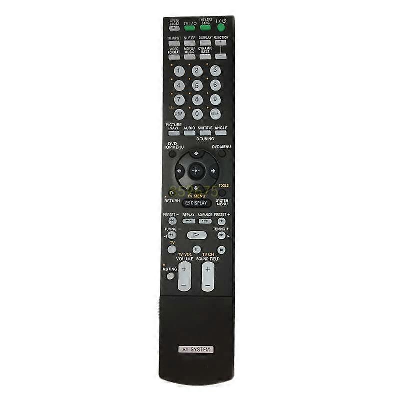 Replacement Remote Control for Sony DAVHDX500 HCDHDX500 DVD Receiver, No Programming Required