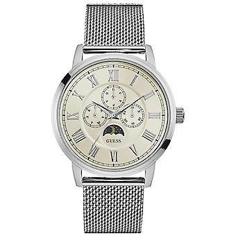 Guess delancy Quartz Analog Man Watch with W0871G4 Stainless Steel Bracelet