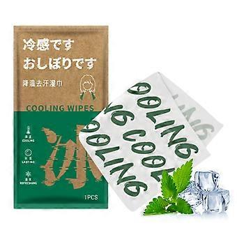 Cooling Body Wipes for Hot Weather Travel and Sports, Instant Cooling Relief, LongLasting Freshness