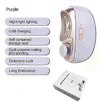 Toe Nail for Thick Toenails Electric Nail Clipper Automatic Nail Trimmer 2 In 1 Nail & Remover For Hands & Feet Ideal For Elderly & Kids-C